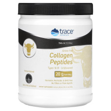 Коллагеновые пептиды, Grass-Fed Collagen Peptides, Trace Minerals, 571 гр