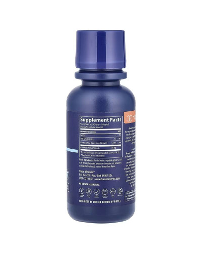 Магній гліцинат, смак лимона, Liquid Magnesium Glycinate, Trace, 237 мл