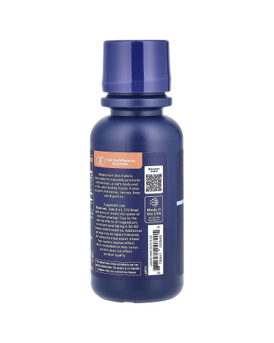Магній гліцинат, смак лимона, Liquid Magnesium Glycinate, Trace, 237 мл