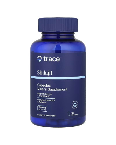 Муміє, Shilajit, Trace Minerals, 150 капсул
