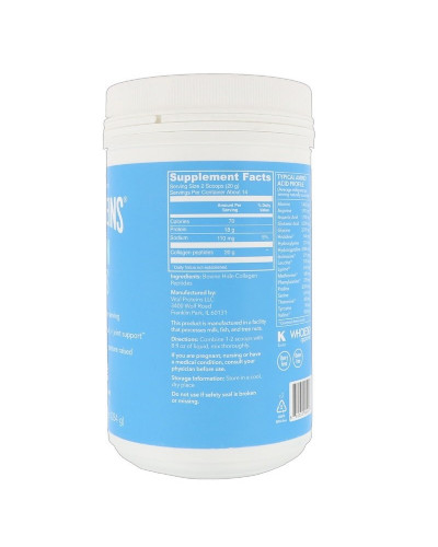 Пептиды коллагена без ароматизаторов, Vital Proteins, Collagen Peptides, Unflavored, 10 унций (284 г)