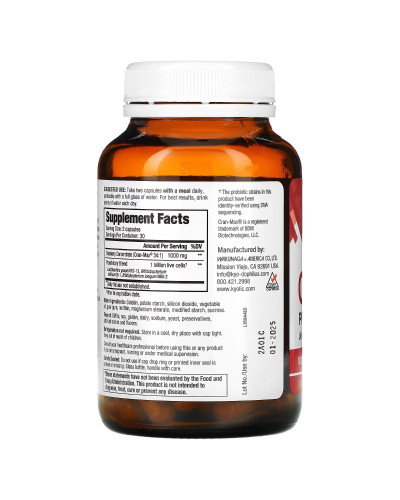 Пробіотик з журавлиною, Kyo-Dophilus, Cran+ Probiotic, Kyolic, 60 капсул