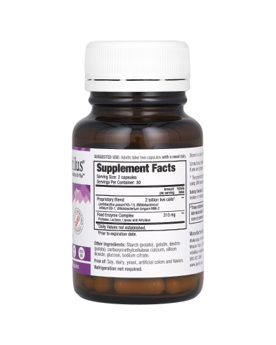 Пробіотик з ферментами, Kyo Dophilus, Enzyme+Probiotic, Kyolic, 60 капсул