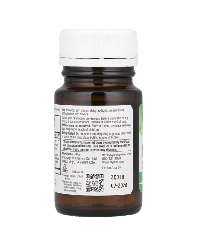 Пробіотик, 50 млрд КУО, Kyo-Dophilus, Max Probiotic, 50 Billion CFU, Kyolic, 30 вегетаріанських капсул