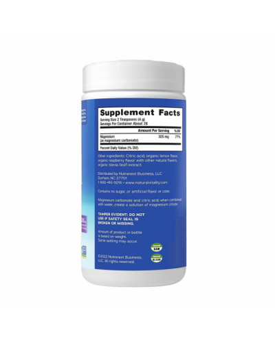 Антистрессовый напиток, вкус малина лимон, CALM, Powder Raspberry Lemon, Natural Vitality, 113 гр